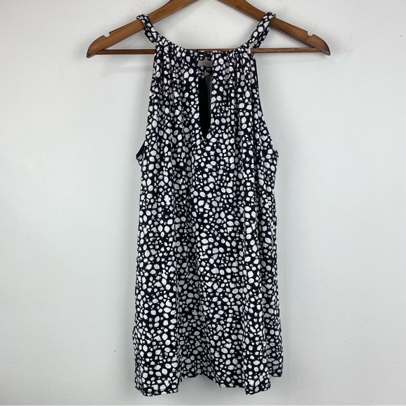 Banana Republic size XS Women’s Black White Halter Top - Picture 4 of 7